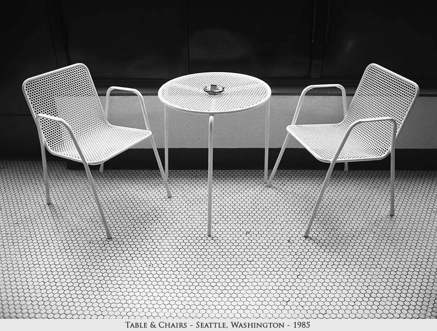 table & chairs