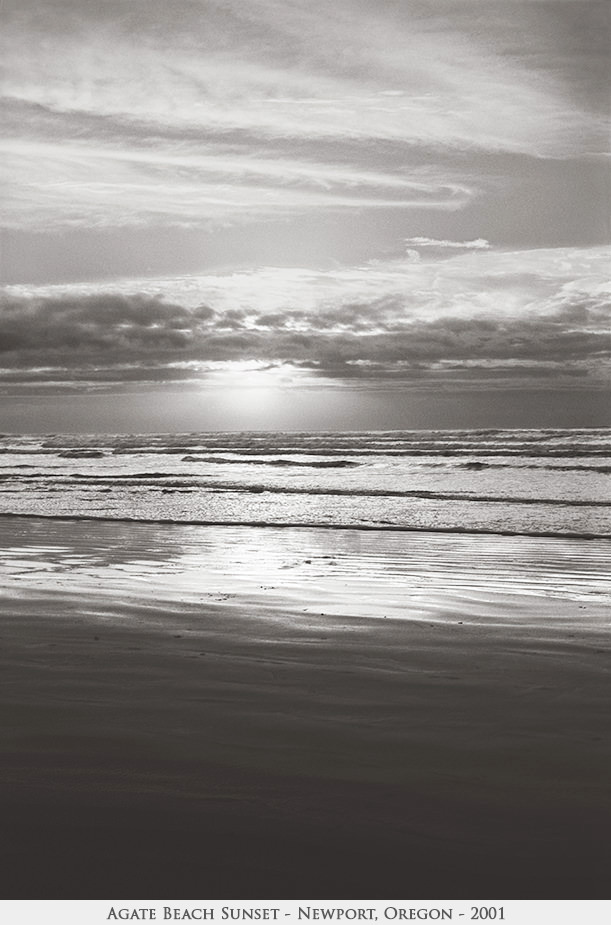 Agate Beach Sunset