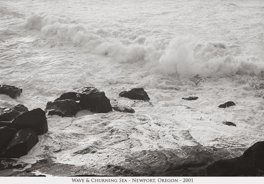 Wave & Churning Sea