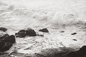 Wave & Churning Sea