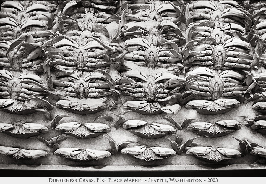 Dungeness Crabs, Pike Place Market