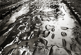 Rain on the Appian Way