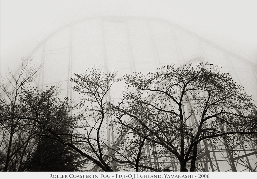 Roller Coaster in Fog