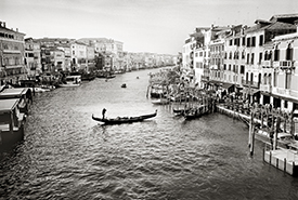 Gondola on the Grand Canal