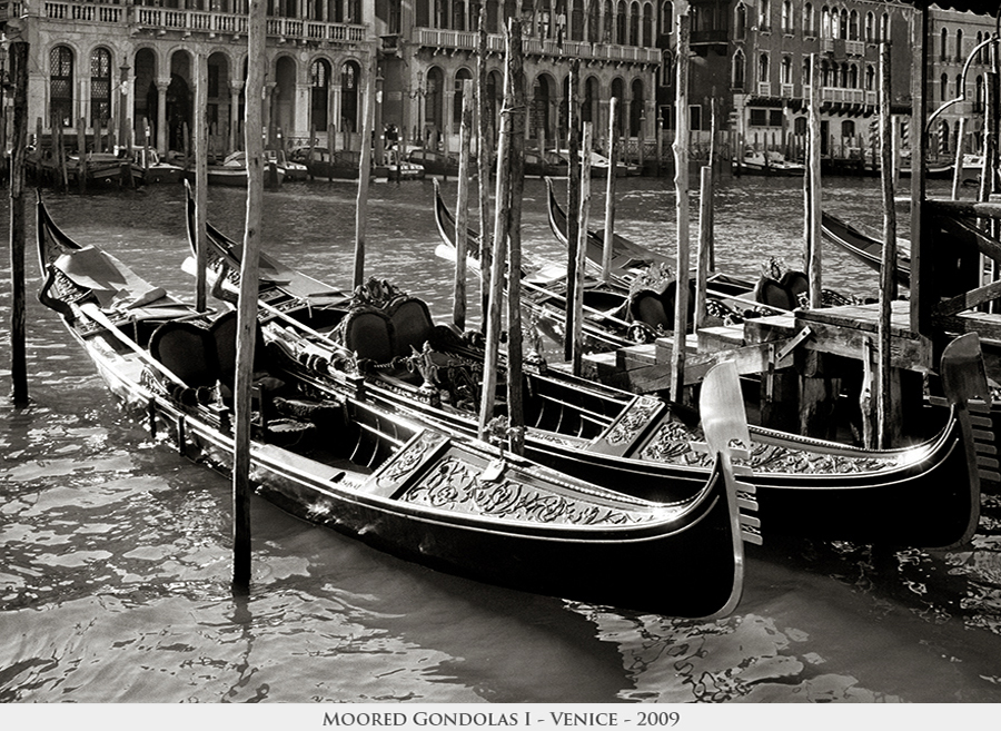 Moored Gondolas I