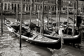 Moored Gondolas I