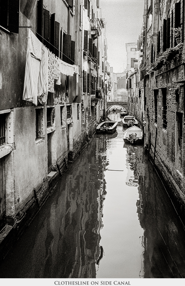 Clothesline on Side Canal