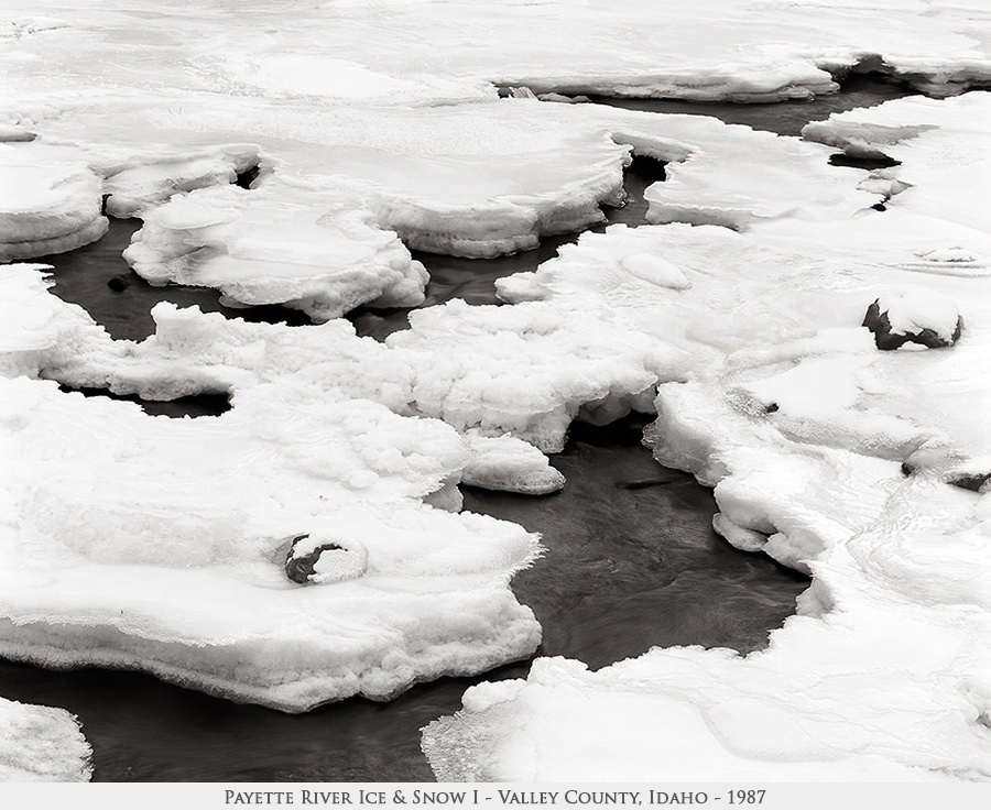 Payette River ice & snow 1