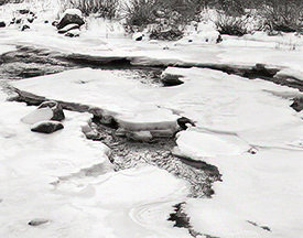 Payette River ice & snow 2