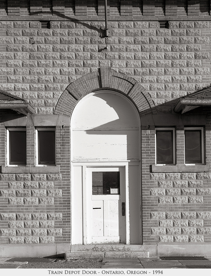 train depot door
