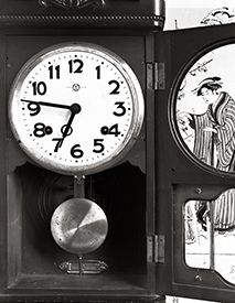 clock & ukiyoe