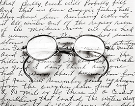 glasses on Dad's letter 1