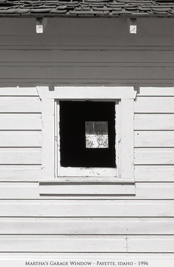 Martha's Garage Window