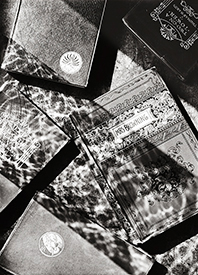 scattered books