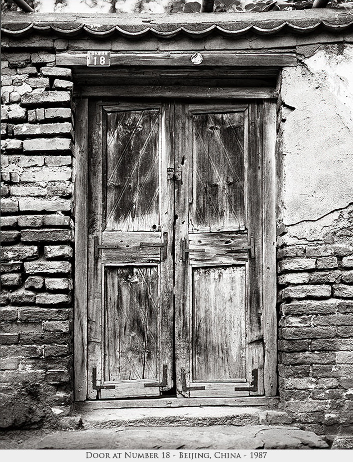 door at number 18