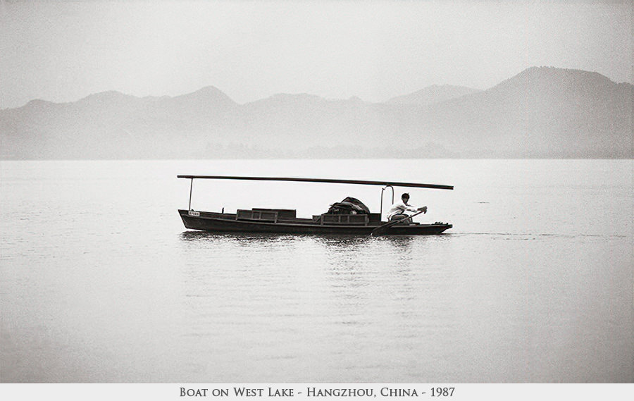 boat on West Lake