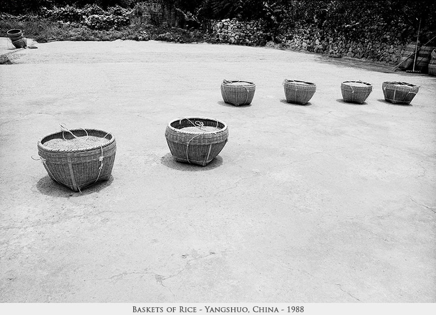 baskets of rice