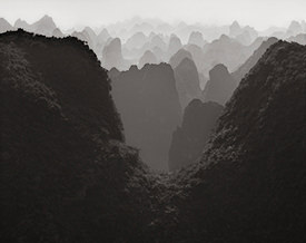 pinnacles in haze 2