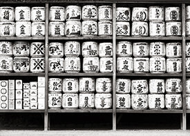 sake casks