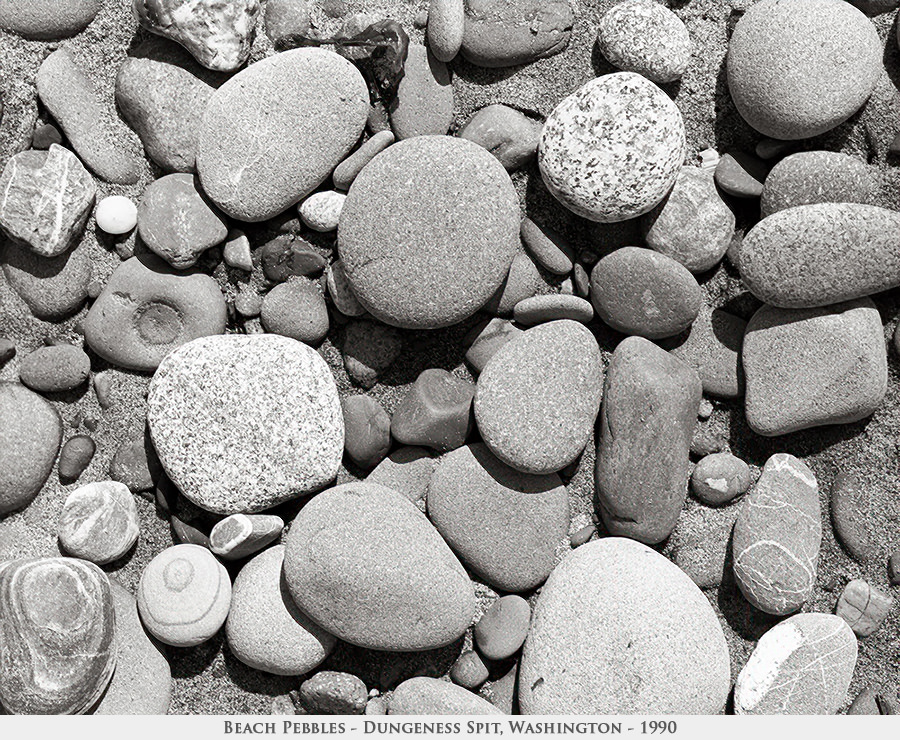 beach pebbles