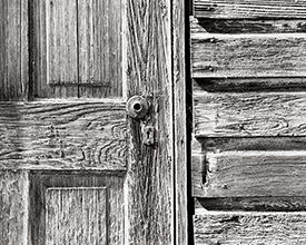 door & wall detail