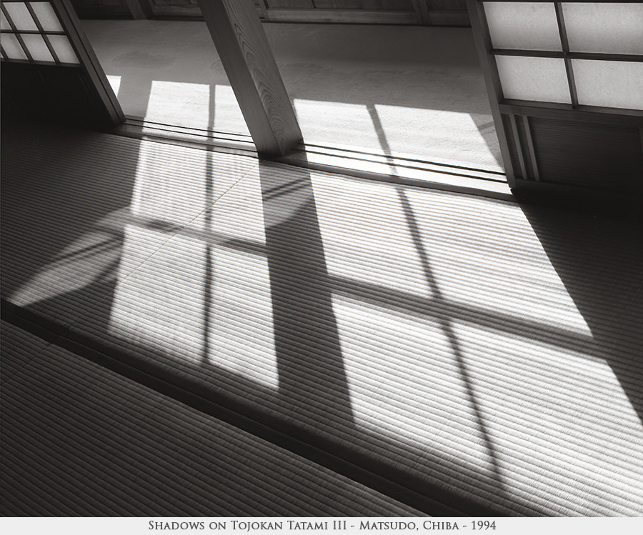 shadows on Tojokan tatami 3