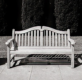park bench