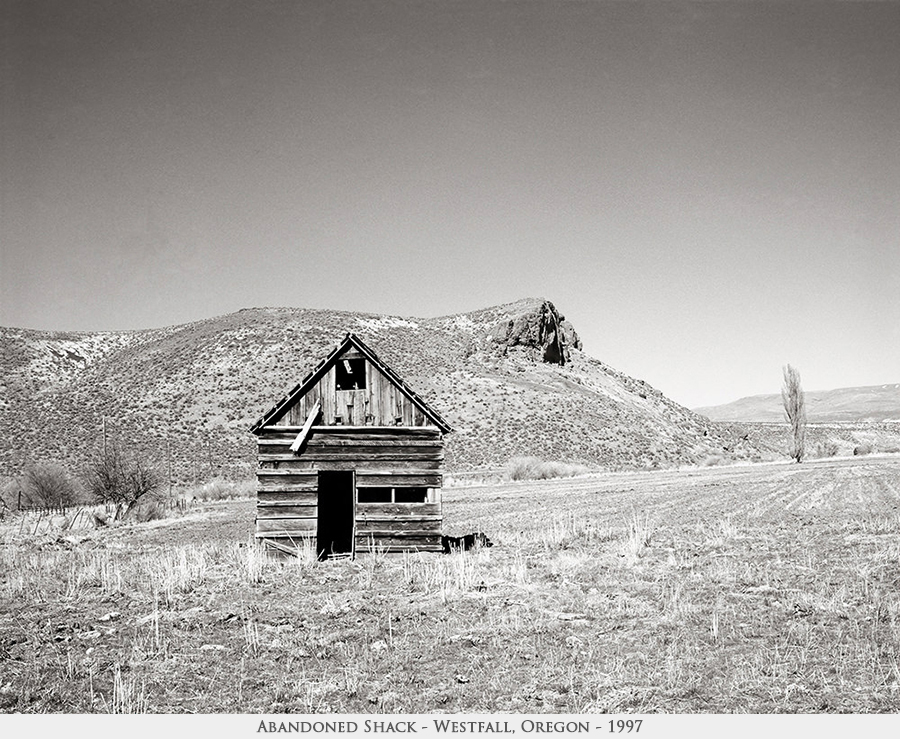 abandoned shack