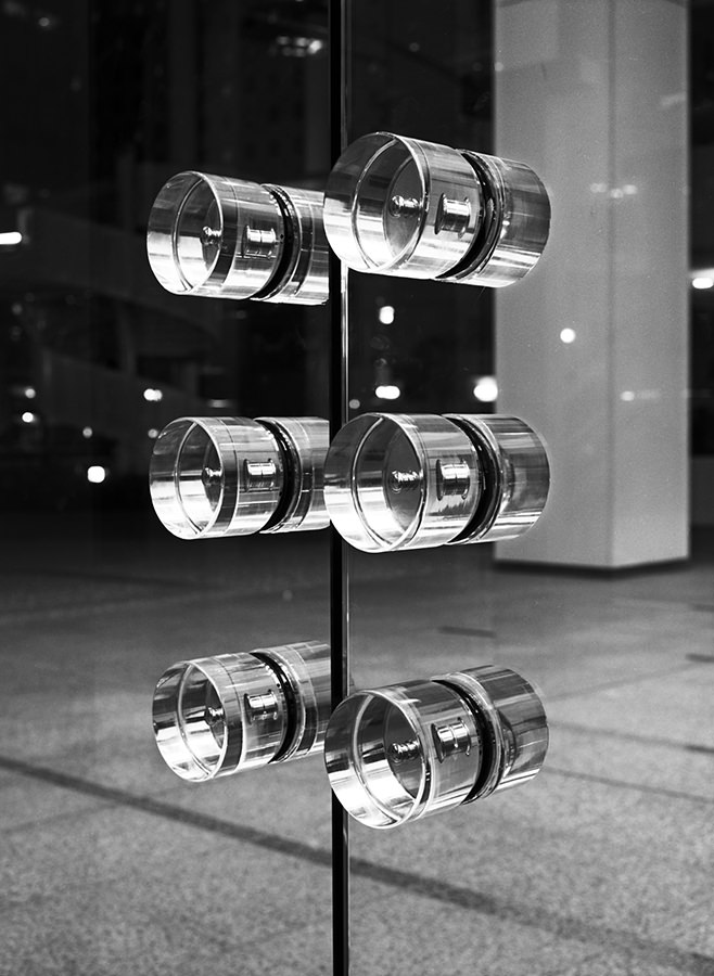 glass door