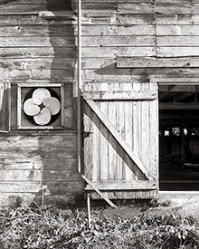 Barn Door & Ventilation Fan