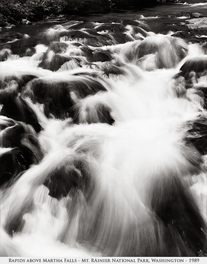 rapids above Martha Falls