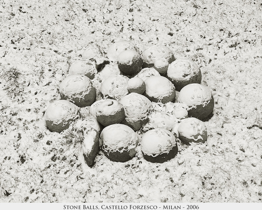 Stone Balls, Castello Sforzesco