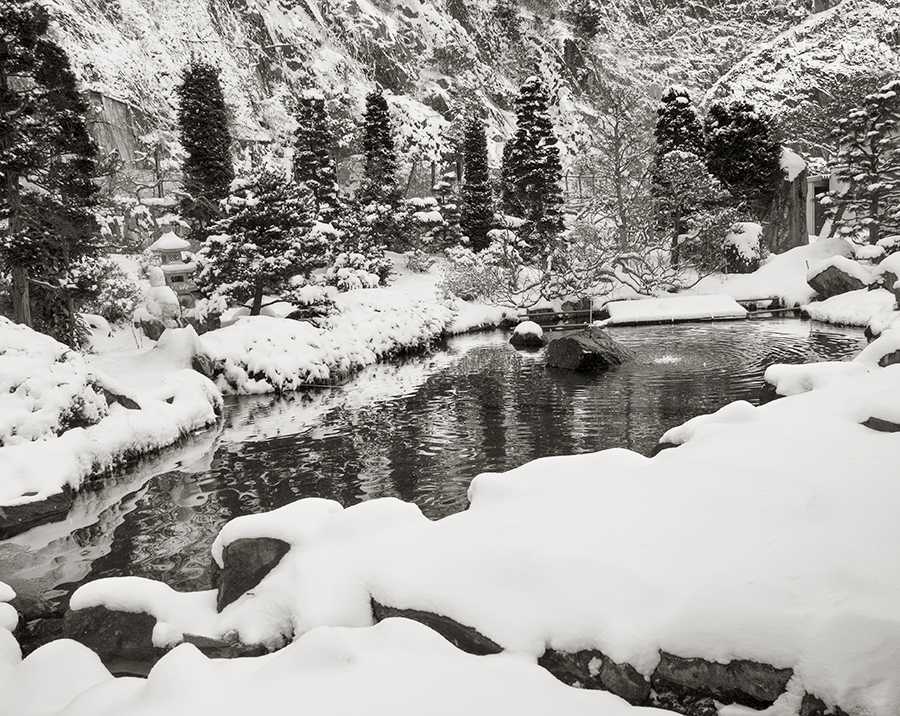 Pond in Snow